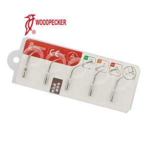 5 Pcs Woodpecker Scaler Piezo Tips G4 EMS Supragingival Ultrasonic Scaling Tip - Picture 1 of 9