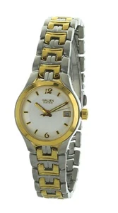 Ladies casual/dress GRUEN Swiss analog watch Silver & gold tone band GSL043 - Picture 1 of 4