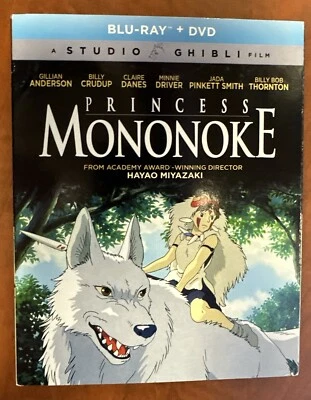 Princess Mononoke (Blu-ray/DVD, 2014, 2-Disc Set) Studio Ghibli - Hayao Miyazaki - Image 1 of 4