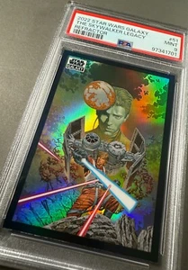 (PSA 9) 2022 Star Wars Galaxy #51, “The Skywalker Legacy” Refractor - Picture 1 of 3