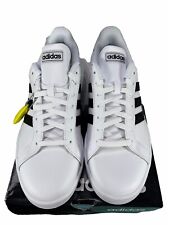 Adidas Grand Court White Cloudfoam comfort size US 9 1/2 Tennis Sneakers runners