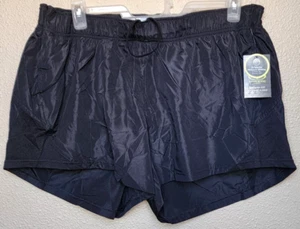 Athletic Works Women's Black Soot Running Shorts Size XXXL (22) BRAND NEW - Picture 1 of 14