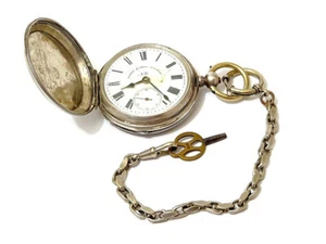 Robert Roskell Keywork Pocket Watch Silver Pocket Watch circa 1800 - Picture 1 of 14