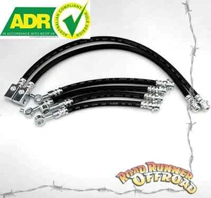 Extended Brake Line Kit for Nissan Patrol GQ Y60 2-5" Lift ADR Approved - Picture 1 of 4