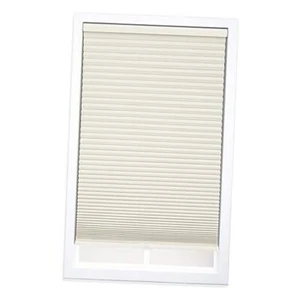 QECRWT394480 Cordless Blackout Cellular Shade 39.5W x 48L Inches Cream  - Picture 1 of 7