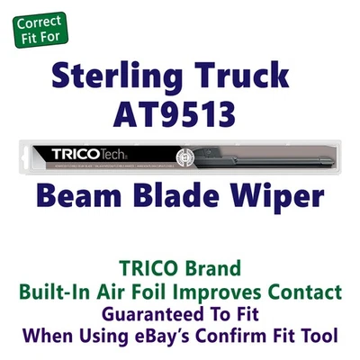 Wiper Blade (Qty 1) Beam fits 2000-2001 Sterling Truck AT9513 -19200 Foto 1 de 4