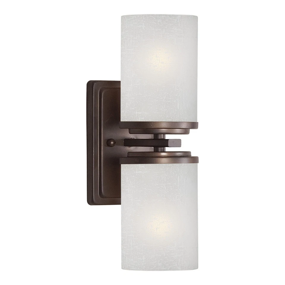 Forte Lighting 2424-02-32 Signature Wall Sconce Antique Bronze - Image 1 of 1