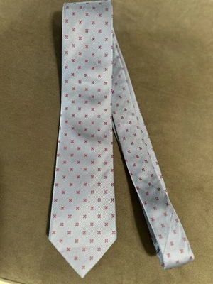 Charles Tyrwhitt Silk Tie Red Floral Pattern - Image 1 of 2