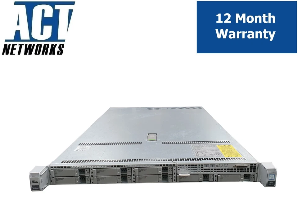Cisco UCS C220 M4S 2x E5-2650v4 12C 2.2GHz 64GB Ram 8x 600GB SAS - image 1 of 2