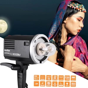 Godox AD600BM 600Ws HSS 1/8000s GN87 Exterior Flash Estroboscópico Estudio Monolight M3B7 - Imagen 1 de 12