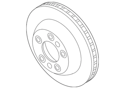 Rotor original Volkswagen 7L8-615-302 Foto 1 de 2