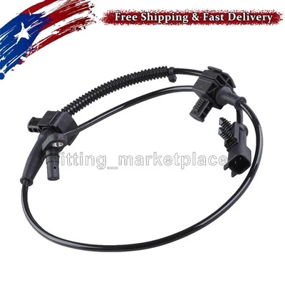For Chevrolet Silverado 1500 GMC Sierra 1500 ABS Wheel Speed Sensor Rear LH/RH - Image 1 of 4