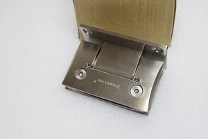 Dreamline Adjustable Shower Glass Door Hinge Brushed Nickel FREE SHIPPING - Picture 1 of 4