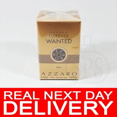 AZZARO FOREVER WANTED ELIXIR PARFUM 50ml 🎁 BRAND NEW & SELAED 🎁