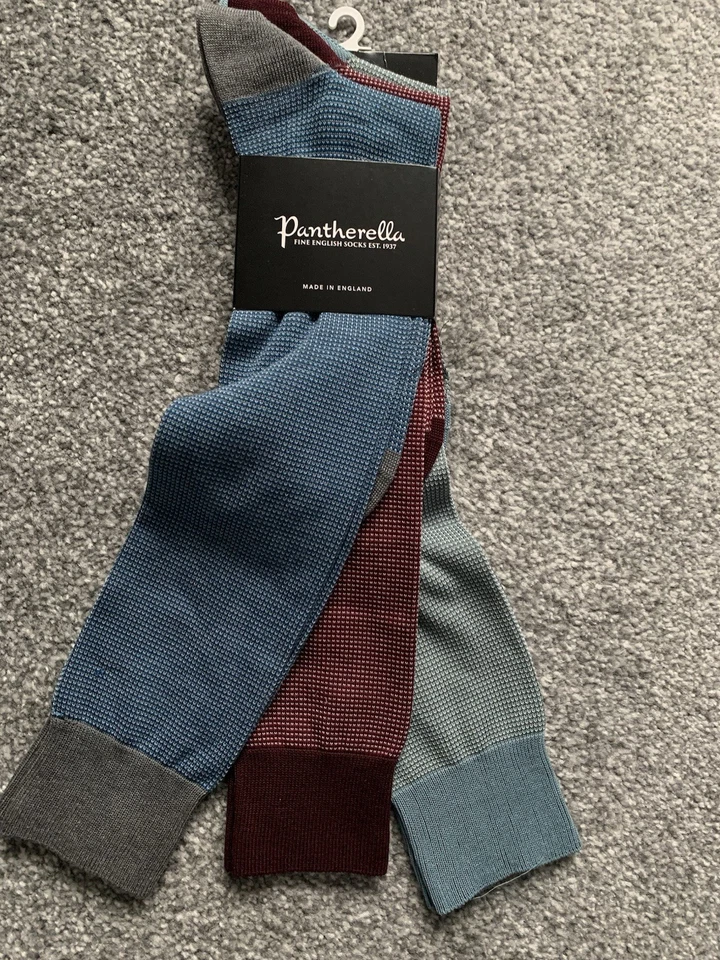 Pantherella Cotton Blend Over The Calf Socks Size UK 10-12 - Image 1 of 1