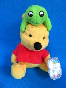 WINNIE THE POOH BEAR FROG * berretto amico rana GIOCATTOLO MORBIDO MATTEL VINTAGE 1999 - Foto 1 di 7