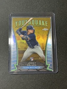 2024 Topps Chrome Update Youthquake Gold Refractor #YQ-87 Jonny Deluca 26/50 D1 - Bild 1 von 2