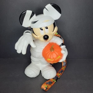Cubo palomitas de maíz de Halloween calabaza momia Mickey Mouse de los parques de Disney - Imagen 1 de 7