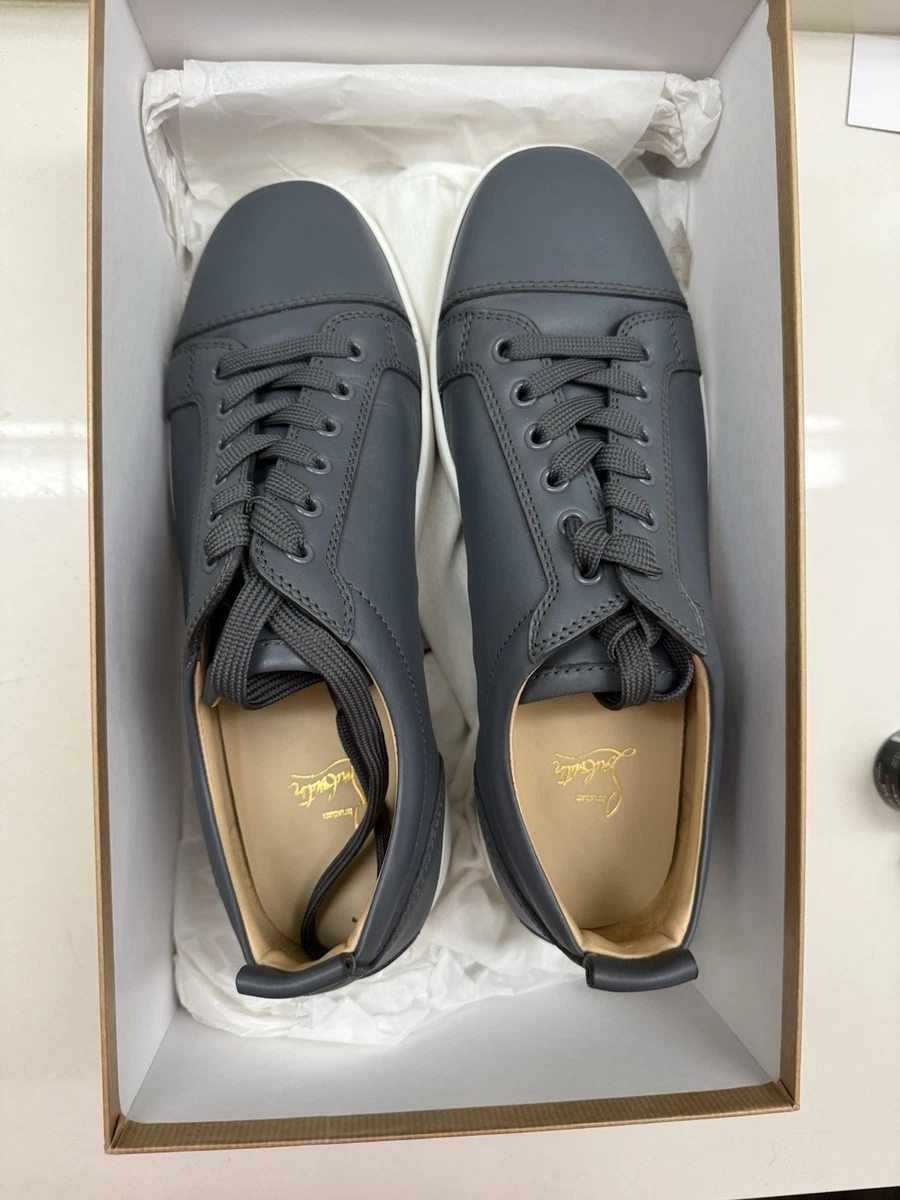 ○★新品 未使用 クリスチャン ルブタン ルイ ジュニア オルラト スニーカー Louis Junior - スニーカー - カーフレザー - ホワイト - メンズ