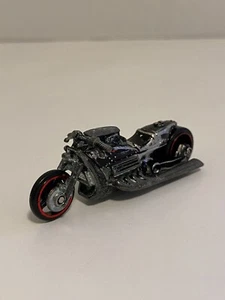 Hot Wheels 2006 Airy 8 Motorcycle Flat Black HW Mainline Series Malaysia Loose - Picture 1 of 11