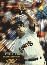 1994 Pinnacle Baseball Museum Collection #39 Todd Benzinger San Francisco Giants