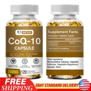 Coenzyme Q-10 Antioxidant,Heart Health Support,Increase Energy and Stamina 200mg - Picture 1 of 13