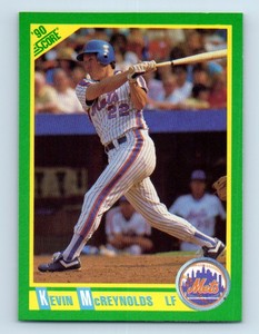 1990 Score Kevin McReynolds New York Mets #5