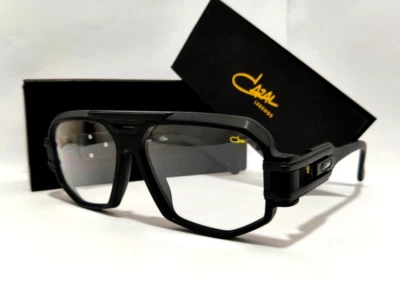 CAZAL Eyeglasses Full Black Frame Clear Lens Men's Women's Eyewear - Image 1 of 4