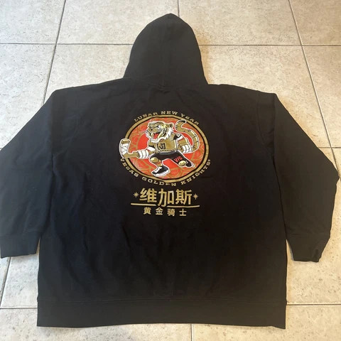 Violent Gentlemen Las Vegas Holden Knights Hoodie Mens 2XL Lunar New Year Black Cover