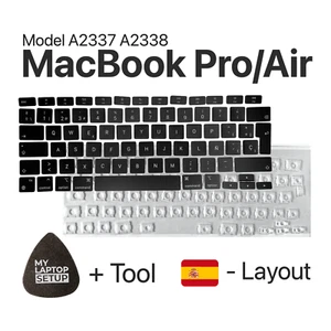 Przycisk wymienny do MacBooka Pro Air 13" (2020) A2337 A2338 Przycisk ES-Layout Hiszpański - Zdjęcie 1 z 12