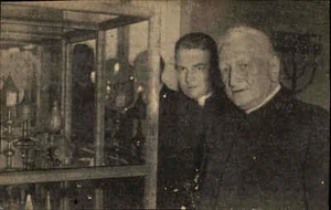 TRIER ~1951 Ausstellung Eucharistischer Kunst mit Weihbischoff Stein Heimatbeleg - Bild 1 von 2