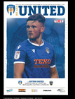 Colchester United Sutton United October 26Th 2021/22 League Two  Programme