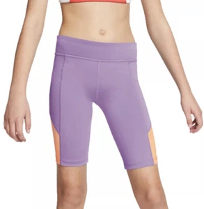 Nike Trophy Dri-Fit 9" Compression Bike Shorts - Girl’s Medium - Picture 1 of 7