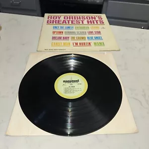 ROY ORBISON - Greatest Hits Vinyl LP .Ultrasonic Cleaned. Scuff marks pictured - Picture 1 of 16