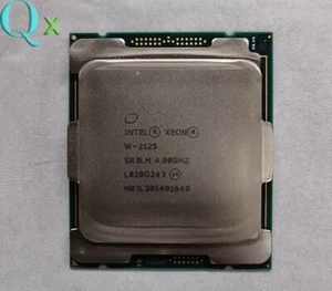 Intel Xeon W-2125 SR3LM 4.00GHz Quad Core 8T LGA2066 Server CPU Processor - Picture 1 of 2