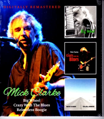 MICK CLARKE big wheel, crazy with the blues, relentless boogi 2CD NEU/OVP Sealed - Bild 1 von 2