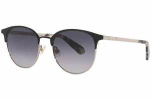 Kate Spade Joelynn/S 807 52 mm Damen Sonnenbrille schwarz gold grau Farbverlauf Neu mit Etikett - Bild 1 von 8