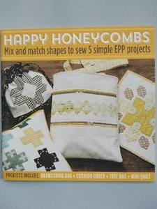 HAPPY HONEYCOMBS - 5 SIMPLE EPP PROJECTS - Sewing/Quilting/Needlecrafts - Picture 1 of 5