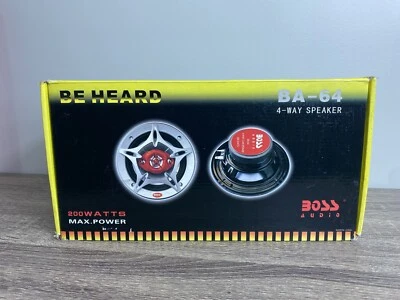 Boss Audio BA-64 4 Way Speakers (new)  - Image 1 of 4