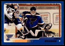 2003-04 TOPPS BLUE CHRIS OSGOOD 395/500 ST LOUIS BLUES #2