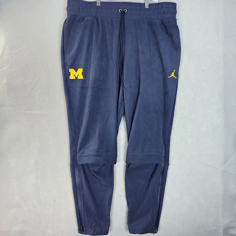 Michigan Wolverines Football Jordan Therma Sphere Max Pants Mens XXL Navy Blue Cover