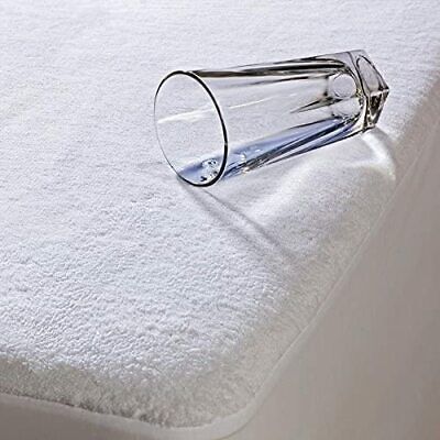 Mattress Cover Protector Waterproof Terry Fitted Sheet King Size Terry Towel • 12.89£