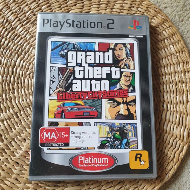 Grand Theft Auto Liberty City Stories  Jogo Original para Playstation 2 -  Escorrega o Preço