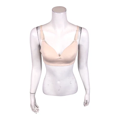 Breezies Women's Smooth Curves Wirefree T-Shirt Bra Champagne Nude 40DD Size  - Image 1 of 2