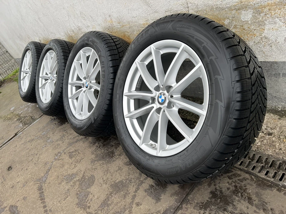 Original BMW X5 G05 18 Zoll V Speiche 618 Winterräder Felgen 6880684 DOT21 8,5mm - Bild 1 von 4