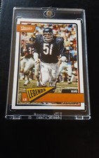 2018 Classics Dick Butkus No Name Plate #'d 1/10 VERY RARE Chicago Bears Legend
