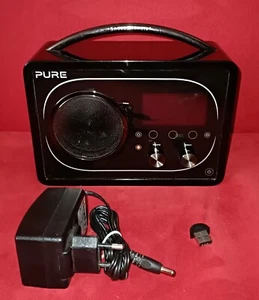 PURE RADIO DIGITALE INTERNET EVOKE F4 FM DAB AUX BLUETOOTH USB piccolo difetto - Foto 1 di 5