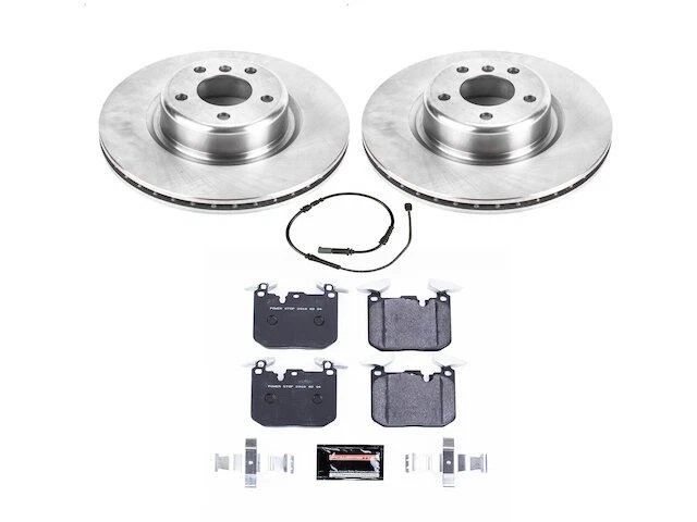 Kit de pastillas de freno delanteras y rotor para BMW 328i xDrive 2013-2016 2014 2015 NB527WS Foto 1 de 1