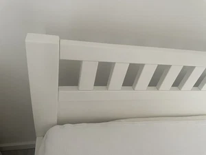 Massivholz Bett 160x200 cm Ohne Matratze - Bild 1 von 5