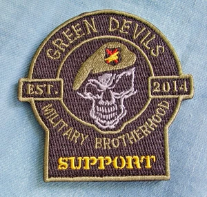 Bundeswehr Green Devils Military Brotherhood Support Soldaten und Veteranen A - Bild 1 von 2